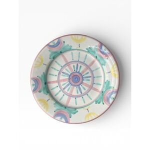 Vintage Vietri Italy 1986 Dinner Plate Colore collection‎ Hand Painted Signed